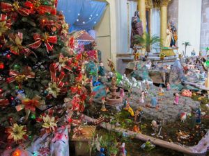 Mexico City nativity scene