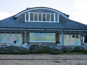modern beachfront home