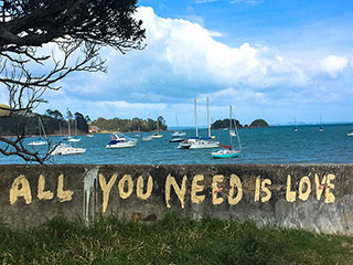 Waiheke Island: All You Need is Love