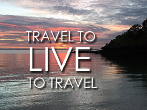Travel to Live to travel sunset image