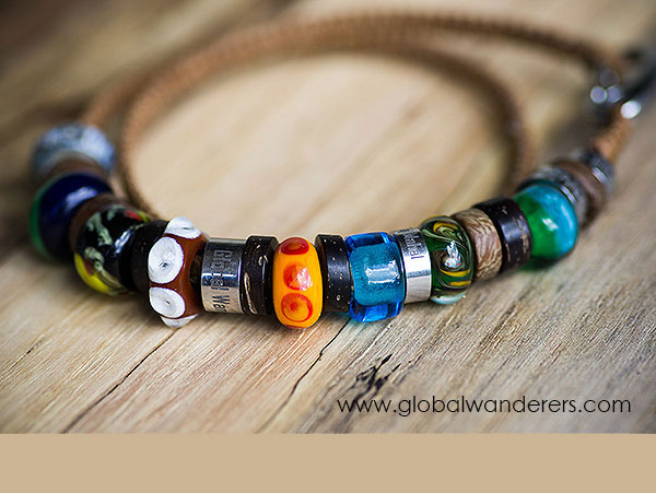 elcamino bracelet glass beads